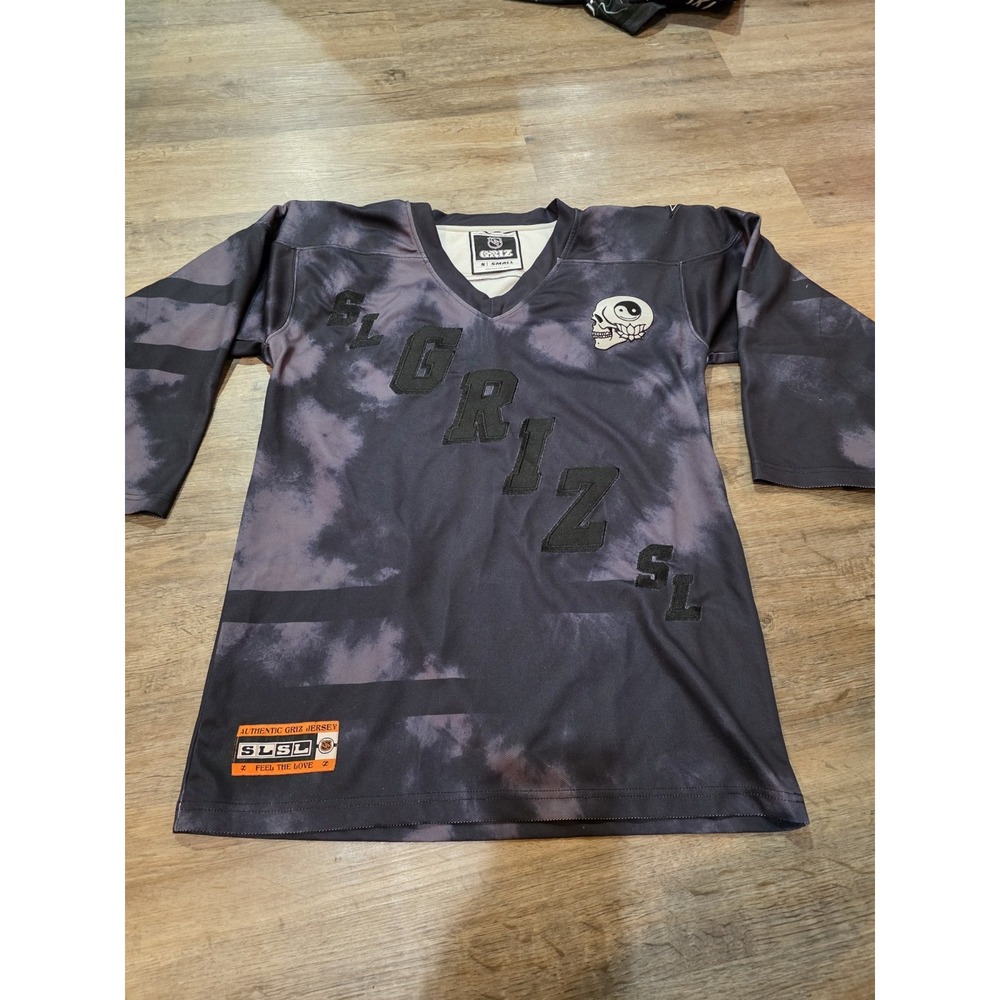 GRiZ LSD Black Hockey Jersey Size Small Limited Edition Love Someone Daily Rare